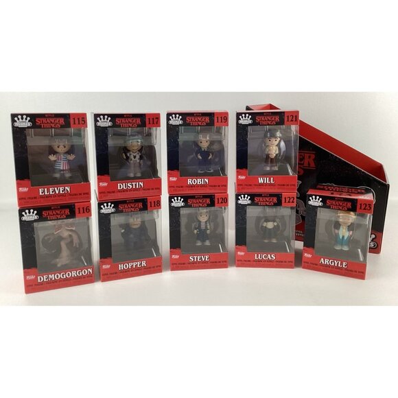 Funko Other - Stranger Things Funko Minis Netflix Vinyl Figures Season 4 Complete Set of 9 New